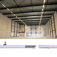 Prix direct d'usine pour les supermarchés d'entrepôt suspendus lampes suspendues a mené la lumière linéaire de lampe commerciale