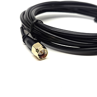 Adaptateur de câble coaxial RF N pour TNC SMB MCX RG58 LMR200 RG142 RG58 RG174 à faible perte, 1/3/5/10 mètres, communication étendue
