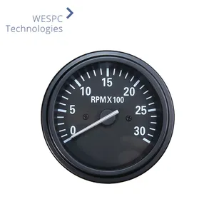 Dieselgenerator-Schnellzähler 3031734 85 mm Nachrüstung für Dieselmotor Digitaler Tachometer 12 V Geschwindigkeitsmessgerät