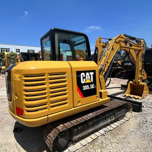 High Quality second hand digger machinery CAT 305.5E <b>small</b> Used Mini Excavator 5.5Ton for Farm Garden Road Construction - Product Image 1