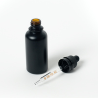 Botellas de vidrio de aceite esencial Cannacoast 15ml 30ml 50ml 100ml con tapa cuentagotas para el cuidado de la piel Suero y embalaje para el cuidado del cabello