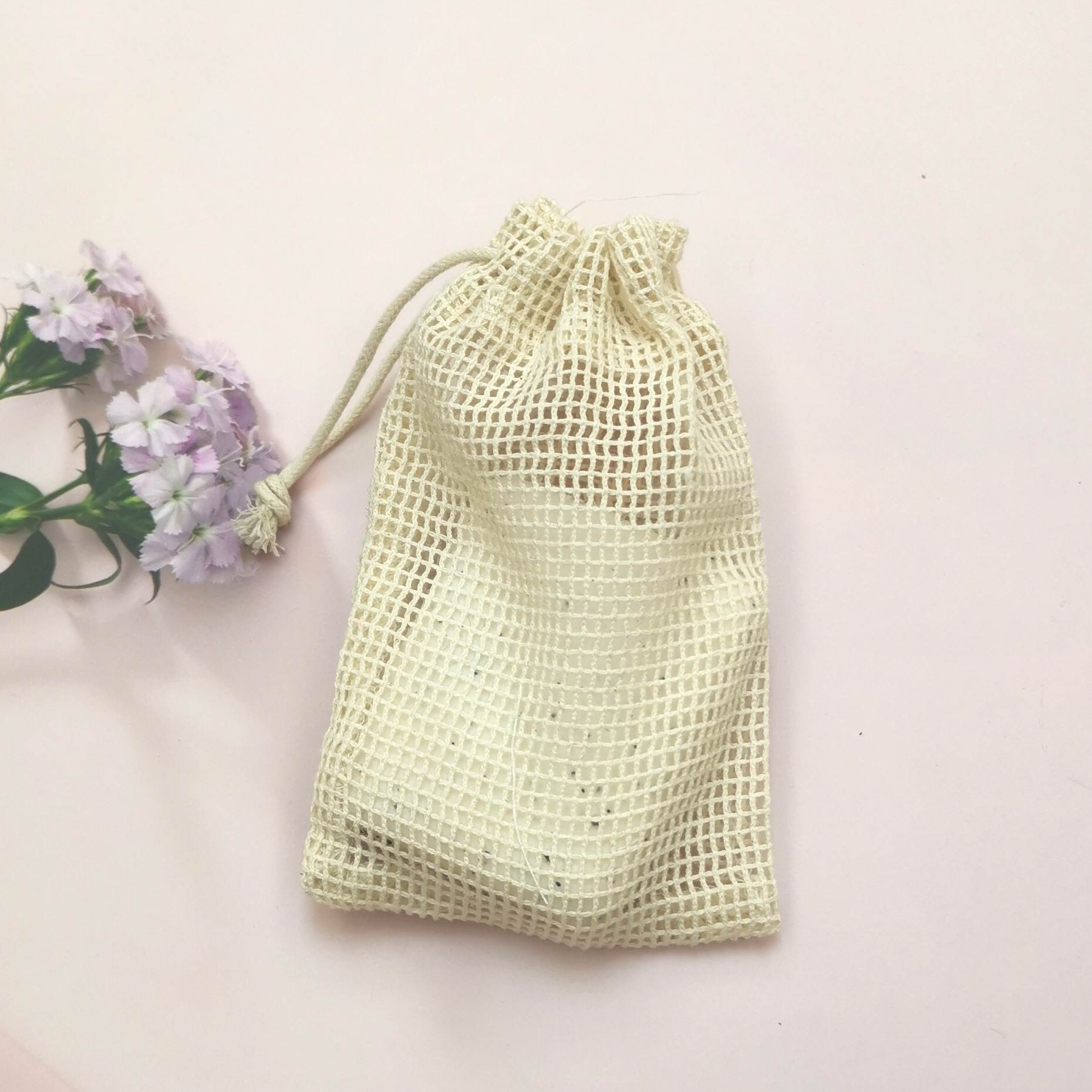 Pure cotton Exfoliating Bag