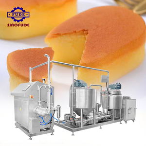 Máquina Automática Comercial de Nuevo Modelo <span class=keywords><strong>para</strong></span> Hacer Galletas, Cupcakes y Madeleines, Línea de Producción de Pastel de Esponja al <span class=keywords><strong>Mejor</strong></span> Precio - Product Image 1