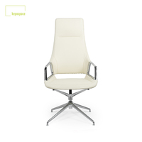Chaise de direction en cuir moderne de luxe multicolores, chaise de bureau de direction en cuir moderne pour PDG
