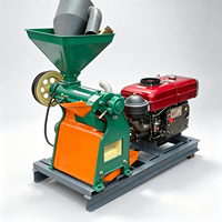 Machine à moudre le maïs, le blé et le riz, capacité de 1000 kg/h, performance optimale, moteur de 7,5 kW, durée de service supérieure à dix ans