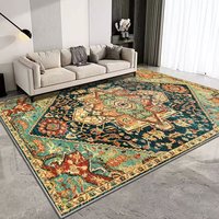 Couverture traditionnelle imprimée sur mesure Tapis de prière de grande taille pour salon Ramadan Tapis et moquette de grande taille