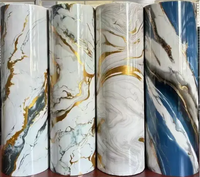 Papier peint auto-adhésif moderne marbré et brillant Autocollant mural imperméable de l'usine Vente en gros pour le salon ou la chambre à coucher