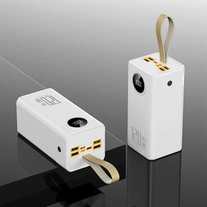 60000mAh QC3.0 120W 4 <span class=keywords><strong>USB</strong></span> 2 Type C <span class=keywords><strong>USB</strong></span> LED Display Power Banks <span class=keywords><strong>Station</strong></span> Outdoor Fast Charging Power Bank avec câble - Product Image 2