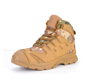 Botas tácticas de camuflaje TSB1 de caña baja para senderismo y entrenamiento en montaña, calzado de senderismo OEM ODM con material y marcas personalizados - Product Image 3