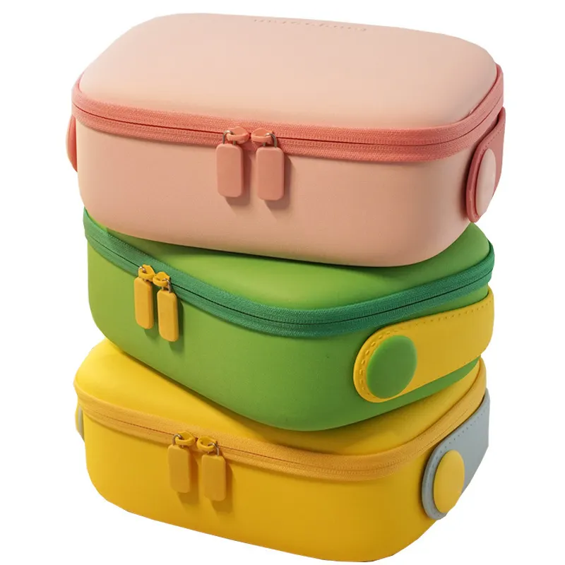 Eco-friendly Travel Cosmetic Case High quality Color Eva Large Capacity Organizer Portable Bag Toiletry Make Up Cases