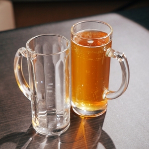 Tasses à bière en verre Soda-Lime écologique OEM Logo couleur personnalisé Cadeaux d'entreprise de marque pour les employés Clients Vente en gros pour - Product Image 6