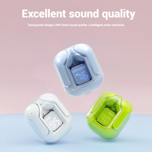 2026 Nuevos Auriculares TWS Air31 Inalámbricos Intraaurales con Pantalla Digital de Energía y Logotipo Personalizado Air31 - Product Image 3