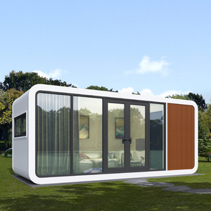 <span class=keywords><strong>Apple</strong></span> Cabin 20ft 40ft Exterior Moderno Pop Space Pod Deslizante <span class=keywords><strong>Apple</strong></span> Cabin Container Casa Prefab <span class=keywords><strong>Home</strong></span> <span class=keywords><strong>Apple</strong></span> Flotante - Product Image 1