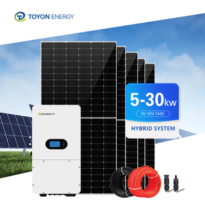 Toyon công suất cao 10KW năng lượng mặt trời hệ thống điện hoàn chỉnh lai thiết lập sử dụng nhà cho năng lượng lưu trữ - Product Image 1