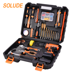 Solude 96-teiliges Kabelloses Werkzeugset Combo Professionelles 21V Leistungsstarkes Deutsches Design Bohrer-Handwerkzeugset - Product Image 2