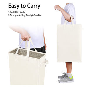 Customized Slim <b>Laundry</b> Hamper Handles Collapsible <b>Laundry</b> <b>Basket</b> <b>Thin</b> Dirty Clothes <b>Basket</b> - Product Image 2