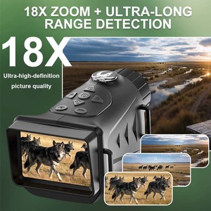 Gafas de Visión Nocturna Recargables con Zoom Digital 18x, Visión Nocturna Infrarroja de 900m en Oscuridad Total, Pantalla Grande de 2.8 - Product Image 6