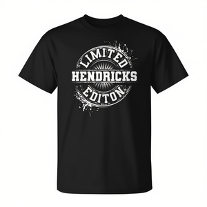 T-shirt personnalisable pour réunion d'anniversaire avec arbre généalogique du nom de famille Hendricks – T-shirt promotionnel - Product Image 2