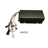 Kit de conversion de vélo électrique 72V 5000W 3.5T avec contrôleur programmable Saibo (matériaux en aluminium et cuivre)