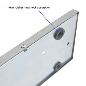 Portaplacas para Automóvil, Marco para Matrícula, Venta al por Mayor de Fábrica, Marco para Matrícula de Acero Inoxidable Estándar Europeo - Product Image 2