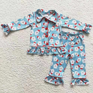 Bộ Quần Áo Bé Gái Phong Cách In Hoa Bộ Quần Áo Trẻ Em Hữu Cơ Dài Tay Bộ Quần Áo Trẻ Em Từ 0 Đến 6 Tuổi - Product Image 4