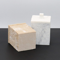 Offre Spéciale : Ensemble de Cinq Accessoires de Salle de Bain en Résine – Articles de Bain Décoratifs de Luxe avec Distributeur de Savon Liquide