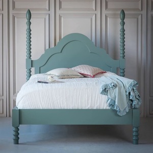 Massief Hout Amerikaanse Minimalistische Luxe Muur <span class=keywords><strong>Bed</strong></span> Modern Design Queen/Kingsize <span class=keywords><strong>Bed</strong></span> - Product Image 4