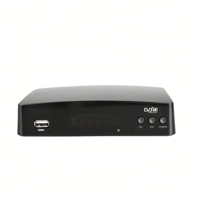 Hot Selling Europe Digital Tv Receiver HEVC H.265 DVB-T2 TV Receiver HBBTV Set Top Box Tv Tuner