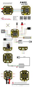 ชุดควบคุมการบิน <span class=keywords><strong>Skystars</strong></span> <span class=keywords><strong>F405</strong></span> Mini HD2 FC + KM35 35A ESC Stack ICM42688 20x20 อุปกรณ์เสริมโดรน FPV ระดับมืออาชีพ ชิ้นส่วน DIY - Product Image 6
