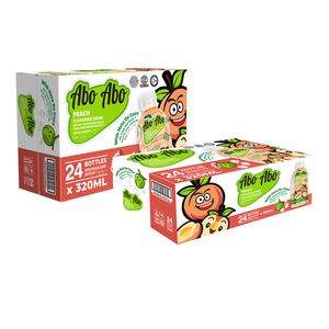 Jugo de Melocotón Abo Abo 320ml x 24 botellas/caja, Bebida con Sabor Personalizado y Gelatina de Coco, OEM y Marca Privada Disponible - Product Image 1