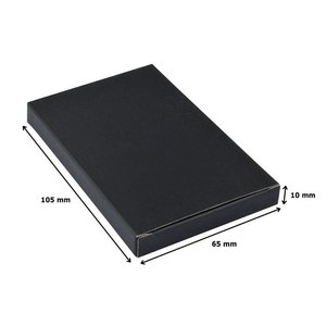 Porta biglietti da visita in vera pelle con funzione RFID 59x93mm misura 3 pollici accessorio da ufficio con chiusura a Clip con motivo stampato - Product Image 3