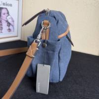 Sacs fourre-tout élégants et durables en toile vintage avec fermeture éclair, sacs à bandoulière légers et portables pour femmes et filles