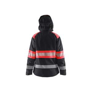 BLAKLADER - 443019779955L Veste Shell haute visibilité pour femme Noir/Rouge-EAN 7330509855584 HI-VIS WORKWEAR - Product Image 5