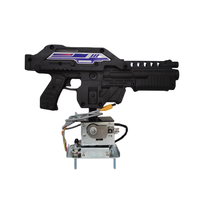 Machine d'arcade de jeu vidéo à jetons pour enfants modèle de pistolet de tir en bois en plastique en métal pour centres de jeux et enfants