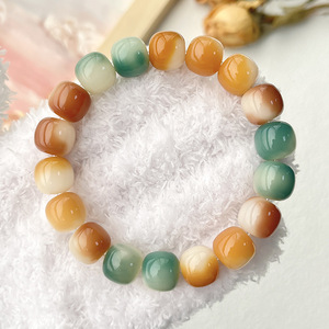 Chất Lượng Cao Mịn Bead Chuỗi Bồ Đề Trang Sứ<span class=keywords><strong>c</strong></span> Vòng Đeo Tay Dần Dần Thay Đổi Màu Sắ<span class=keywords><strong>c</strong></span> Phật Hạt Thời Trang Vòng Đeo Tay Cho Nam Giới Và Phụ Nữ - Product Image 2