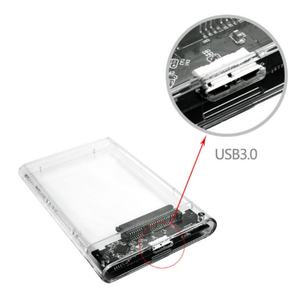 Boîtier de disque dur mobile 2,5 pouces SATA, boîtier externe SSD mécanique, ordinateur portable, USB 3.0 - Product Image 4