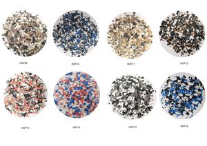 Le mica fait sur commande de peinture de couleur s'écaille époxyde de plancher pour le plancher antidérapage - Product Image 6