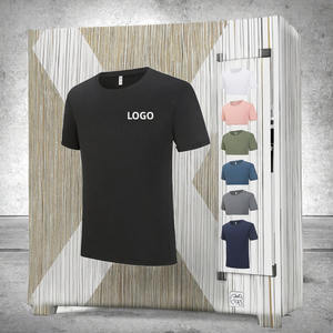 Cuello Corto de Alta Calidad para Camisa de Hombre, Tejido de Punto, 100% Poliéster, Talla Grande, Nuevo, Diseño de Logotipo Personalizado, Venta al por Mayor, en Blanco - Product Image 2