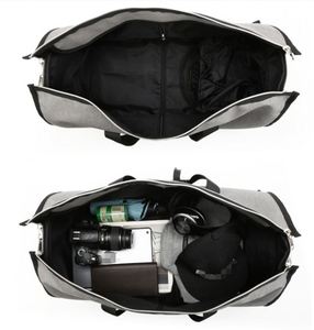 Nouvelle mode, sac de voyage de luxe pliable, durable, grande capacité, avec fermeture éclair, sac de sport, sac de transport pour vêtements, pour hommes, avec logo personnalisé - Product Image 4