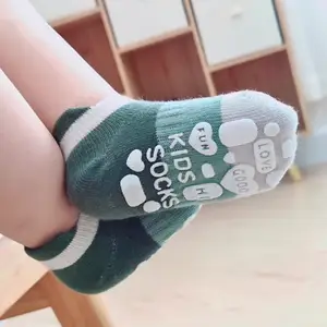 Factory Directly Custom Anti-slip Baby Boy Girls Socks Cotton Custom Your Own Socks Cute Creative Child Socks