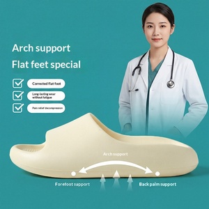 Pantuflas de EVA con Suela Gruesa y Suave, Impermeables, Antideslizantes, con Diseño Hueco, para Mujeres y Hombres, de Verano, para Parejas, de Secado Rápido para Baño - Product Image 4