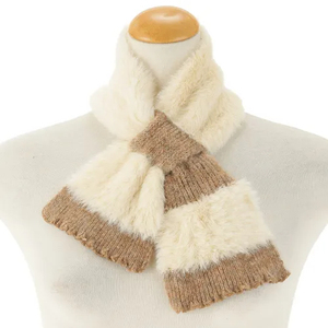 ผ้าพันคอถักของผู้หญิงในช่วงฤดูหนาวเพื่อให้ความอบอุ่นผ้าพันคอขนาดใหญ่หนาเหมาะสำหรับสภาพอากาศหนาวเย็น - Product Image 2
