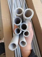 Tuyau flexible de ventilation sous vide de qualité biologique sur mesure pour fauteuil dentaire, diamètres intérieurs 8mm, 11mm, 13mm, 15mm, NOIR