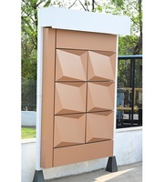 Panneau composite 3D de haute qualité Panneaux décoratifs modernes légers et durables pour un design élégant de murs intérieurs et extérieurs