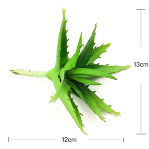 Suculentas Artificiales, Aloe <span class=keywords><strong>Vera</strong></span> Gigante Invertido, Material <span class=keywords><strong>de</strong></span> PVC Ecológico Realista, Planta Decorativa para Hogar, Jardín y Oficina - Product Image 1