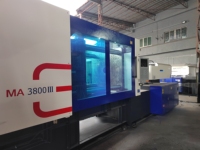Machine de moulage par injection hydraulique d'occasion de 380 tonnes d'Haitian avec moteur PLC pour une haute productivité de plastique PET/ABS/PP