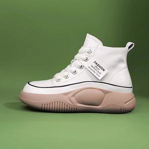 Mocassins rétro décontractés à lacets hauts pour femmes <span class=keywords><strong>2022</strong></span> printemps et automne nouvelles chaussures pour femmes à la mode à semelles épaisses - Product Image 6