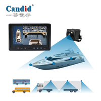 Système de moniteur AI Night Vision 360 AVM Surround View pour bateau extra long 13m Yacht Marine Supplies