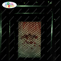 Nouveau style halloween maison hantée gonflable labyrinthe tente