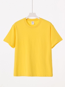 เสื้อยืดแขนสั้นผ้าคอตตอนหวีอย่างดี 230 กรัม สำหรับผู้ชายและผู้หญิง สีขาวล้วน ทรงหลวม ระบายอากาศได้ดี เหมาะสำหรับแบรนด์ต่างๆ - Product Image 5